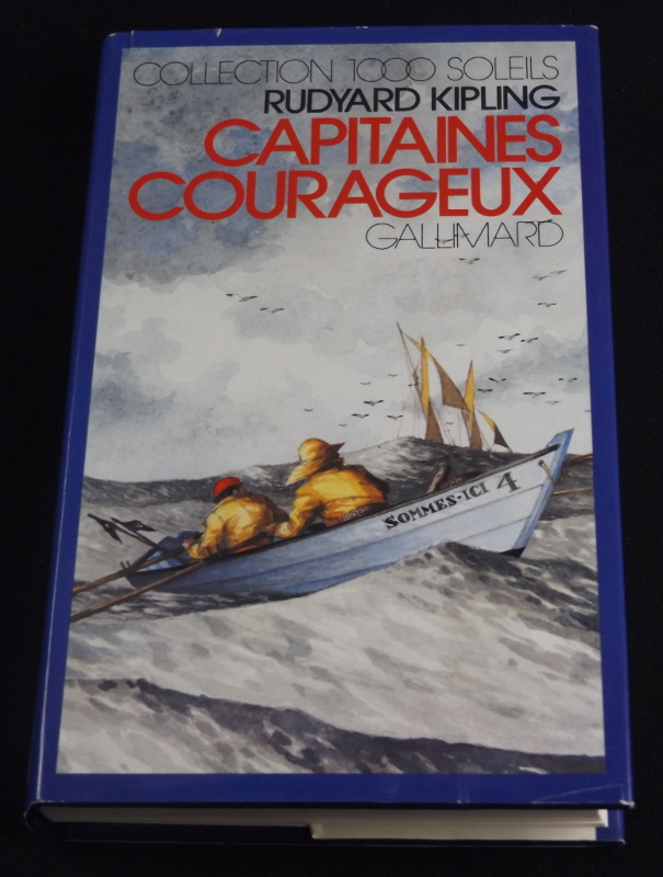 Capitaines Courageux, Rudyard Kipling, Gallimard, Collection 1000 Soleils, Marc Berthier           