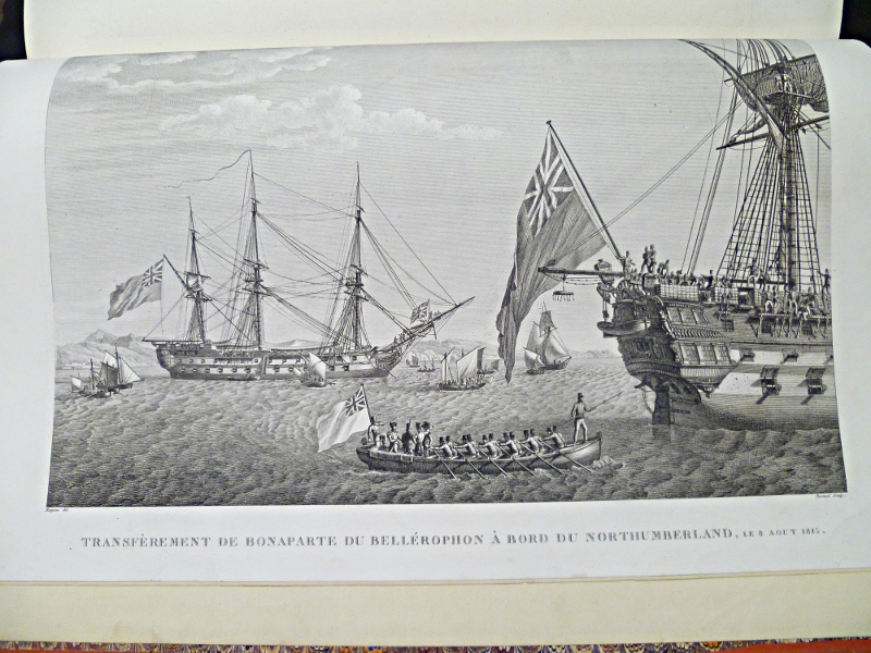  transfèrement de napoléon, à bord du Northumberland