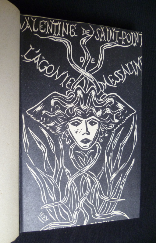 Illustration pour l'édition de L'âme impériale ou l'Agonie de Messaline imprimée en 1929