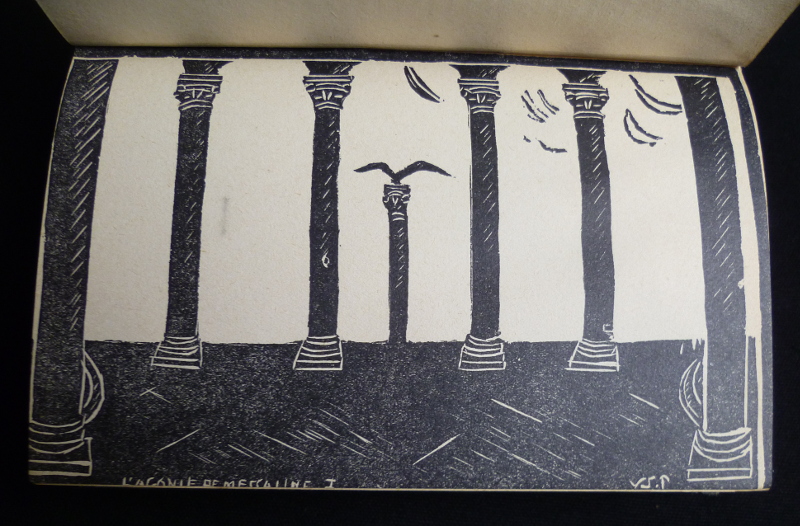 Illustration pour l'édition de L'âme impériale ou l'Agonie de Messaline imprimée en 1929