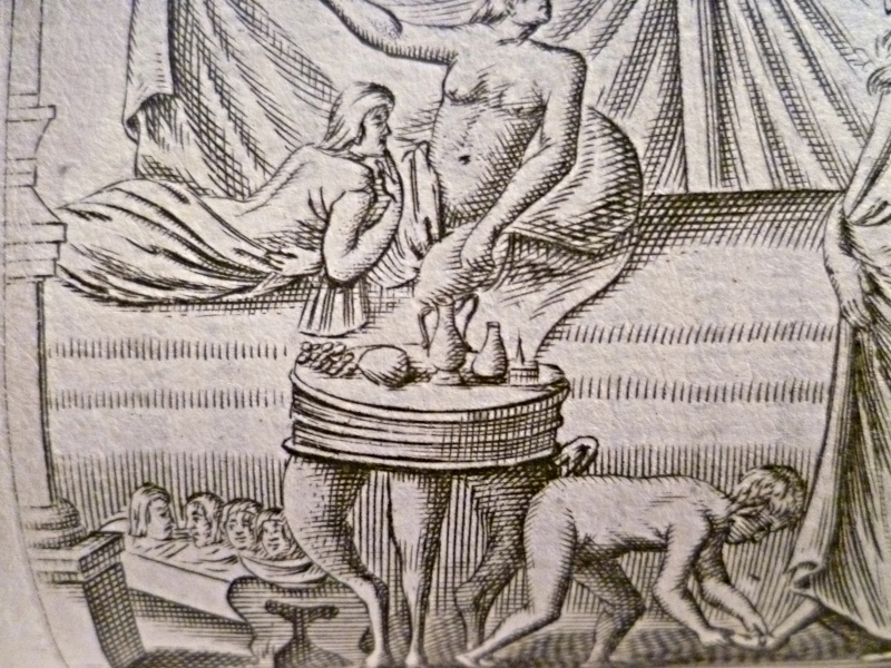 Détail d'une gravure de 1689