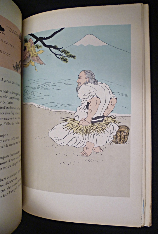 Illustration de Foujita pour légendes japonaises aux éditions de l'Abeille d'Or en 1923