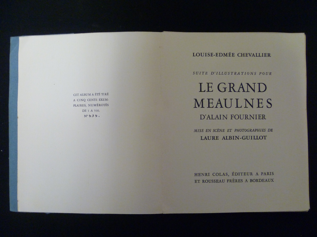 Le Grand Meaulnes illustré par Laure Albin-Guillot 6